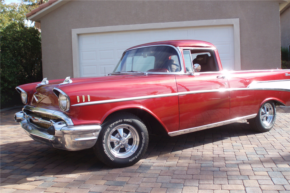 1957 CHEVROLET BEL AIR CUSTOM PICKUP