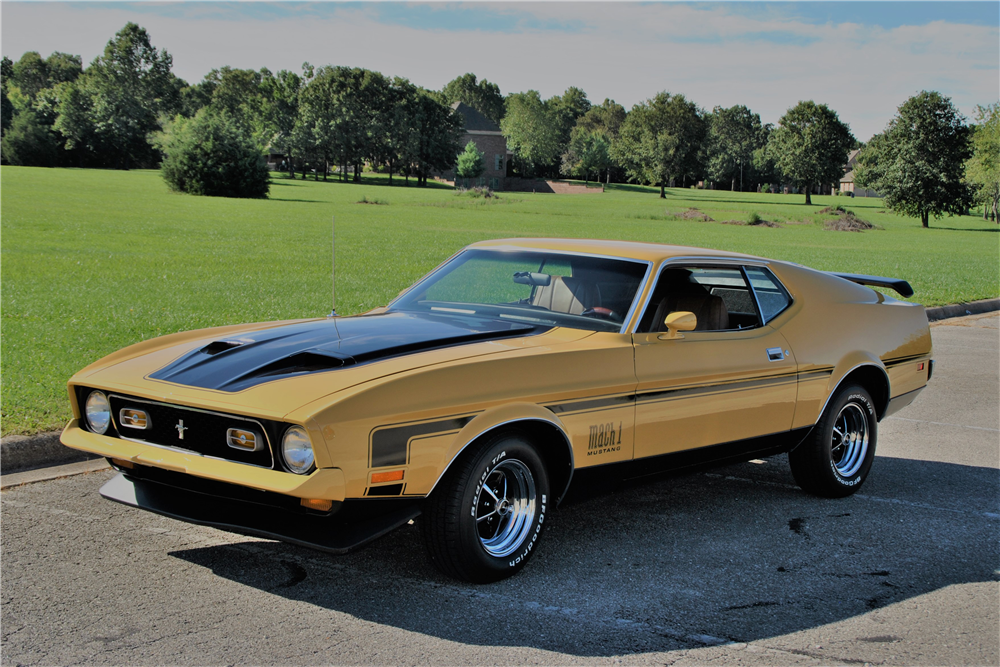 1971 FORD MUSTANG MACH 1 FASTBACK