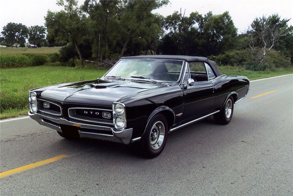 1966 PONTIAC GTO CONVERTIBLE