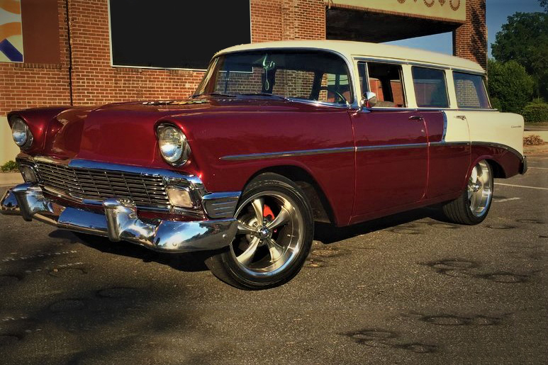 1956 CHEVROLET 210 CUSTOM STATION WAGON