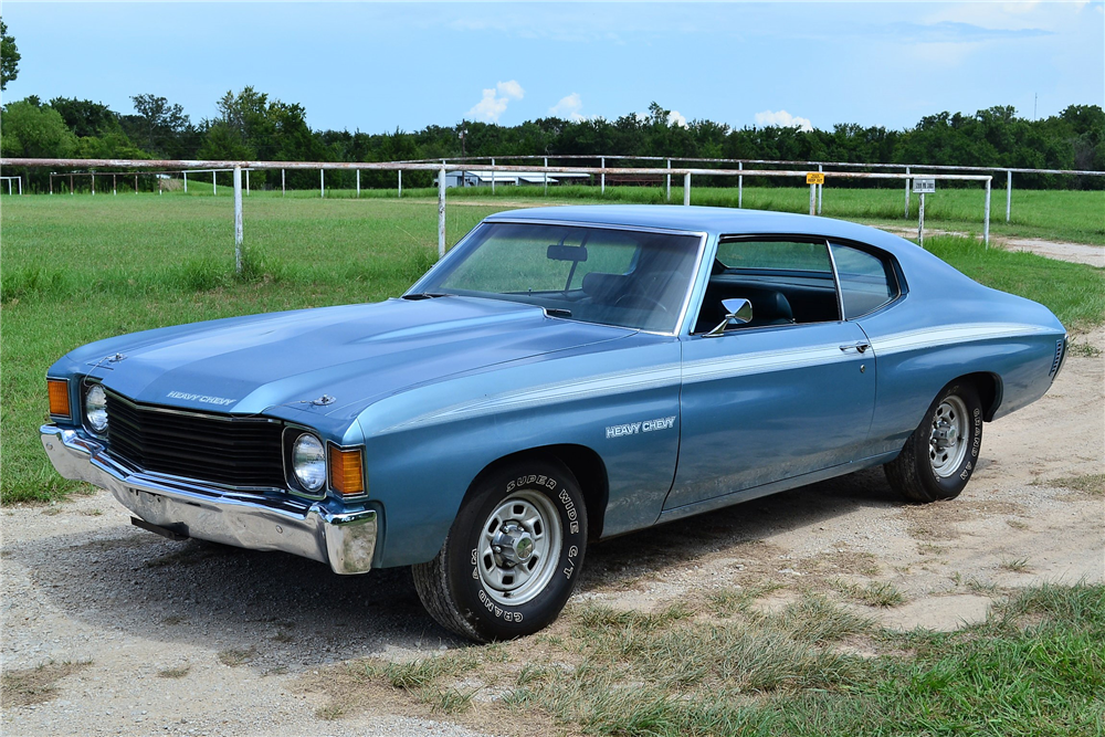 1972 CHEVROLET CHEVELLE HEAVY CHEVY 