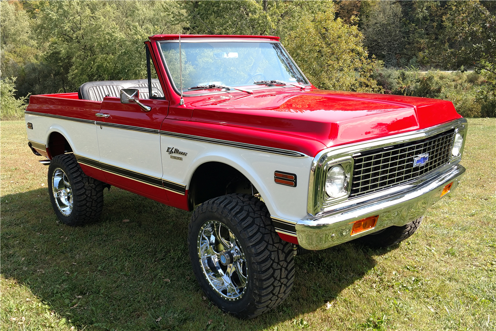 1972 CHEVROLET BLAZER K5 4X4 CUSTOM SUV