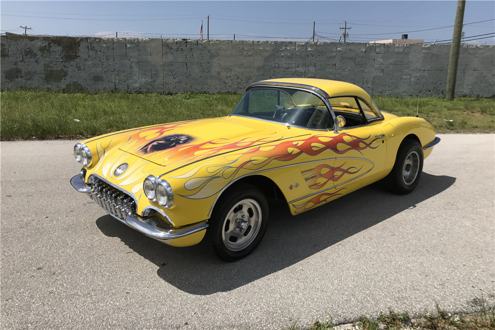 1958 CHEVROLET CORVETTE CUSTOM CONVERTIBLE