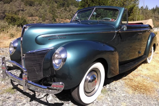 1940 MERCURY CONVERTIBLE SEDAN