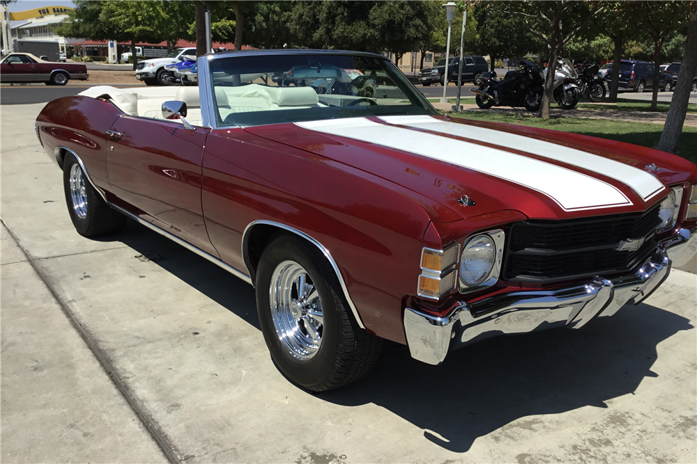 1971 CHEVROLET CHEVELLE CUSTOM CONVERTIBLE