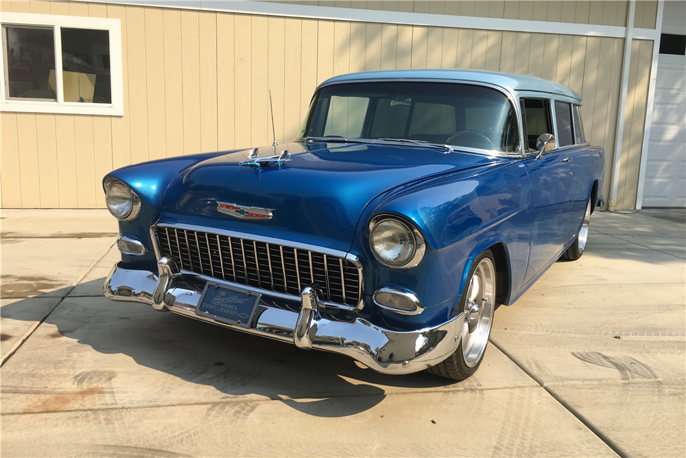 1955 CHEVROLET 210 CUSTOM STATION WAGON