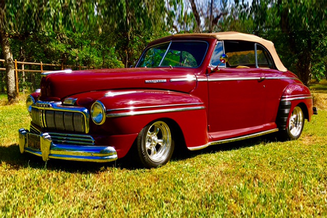 1946 MERCURY SUPER DELUXE CUSTOM CONVERTIBLE