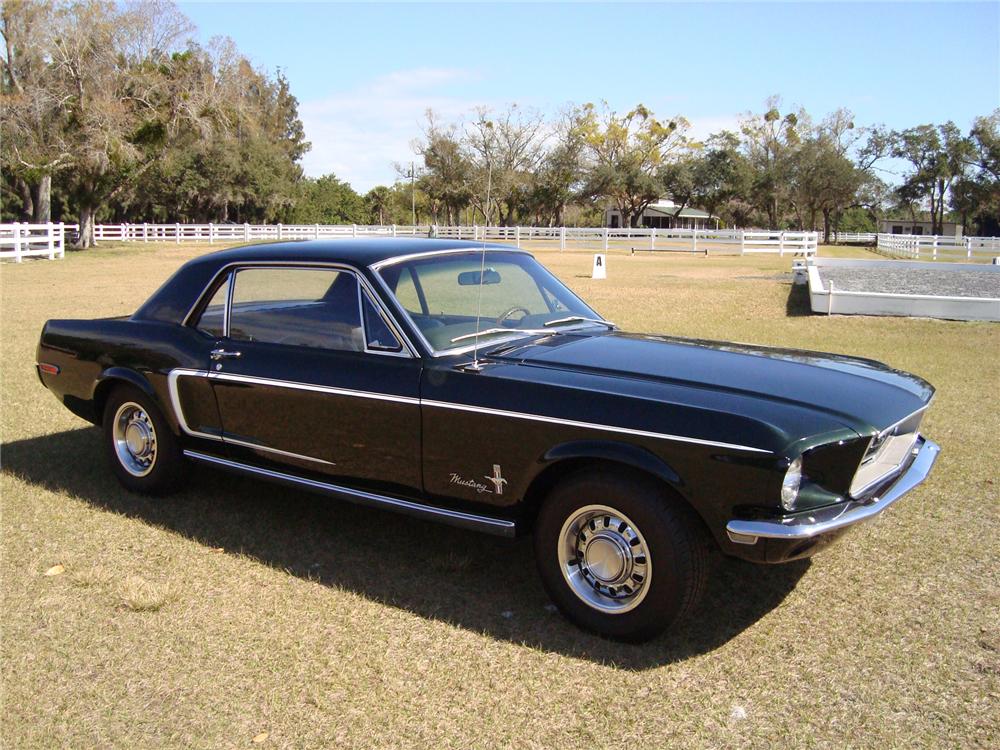 1968 FORD MUSTANG 2 DOOR HARDTOP