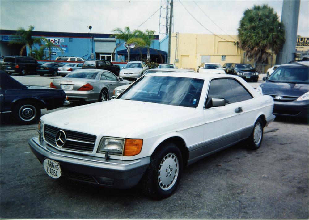 1986 MERCEDES-BENZ 560SEC COUPE