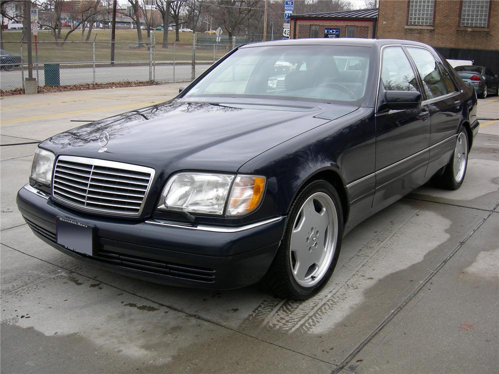 1996 MERCEDES-BENZ S600 4 DOOR SEDAN