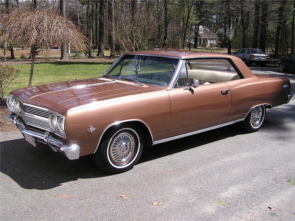 1965 CHEVROLET CHEVELLE MALIBU 2 DOOR HARDTOP