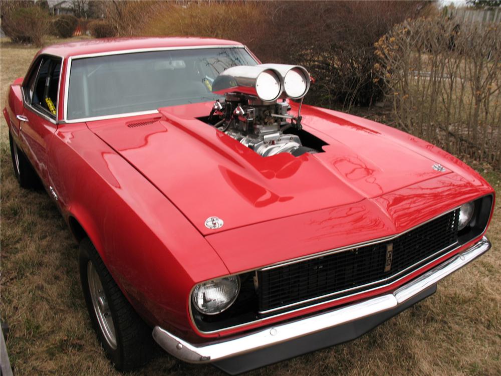 1967 CHEVROLET CAMARO RS/SS CUSTOM PRO-STREET COUPE