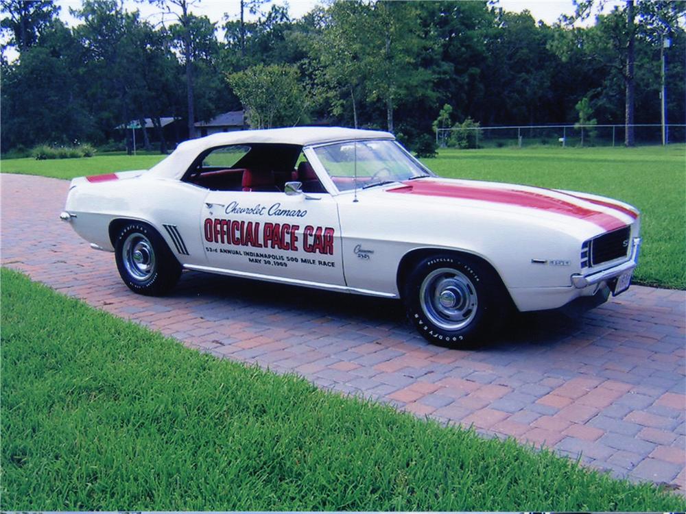 1969 CHEVROLET CAMARO Z-11 CONVERTIBLE PACE CAR EDITION