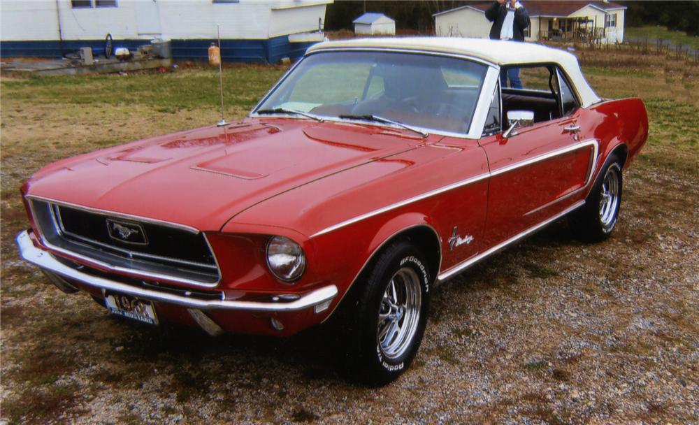 1968 FORD MUSTANG CONVERTIBLE