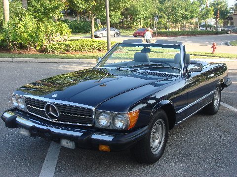 1985 MERCEDES-BENZ 380SL CONVERTIBLE