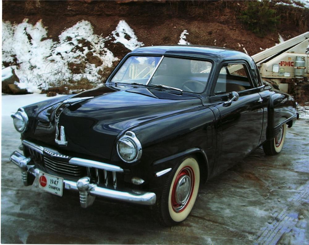 1947 STUDEBAKER CHAMPION 2 DOOR BUSINESS COUPE