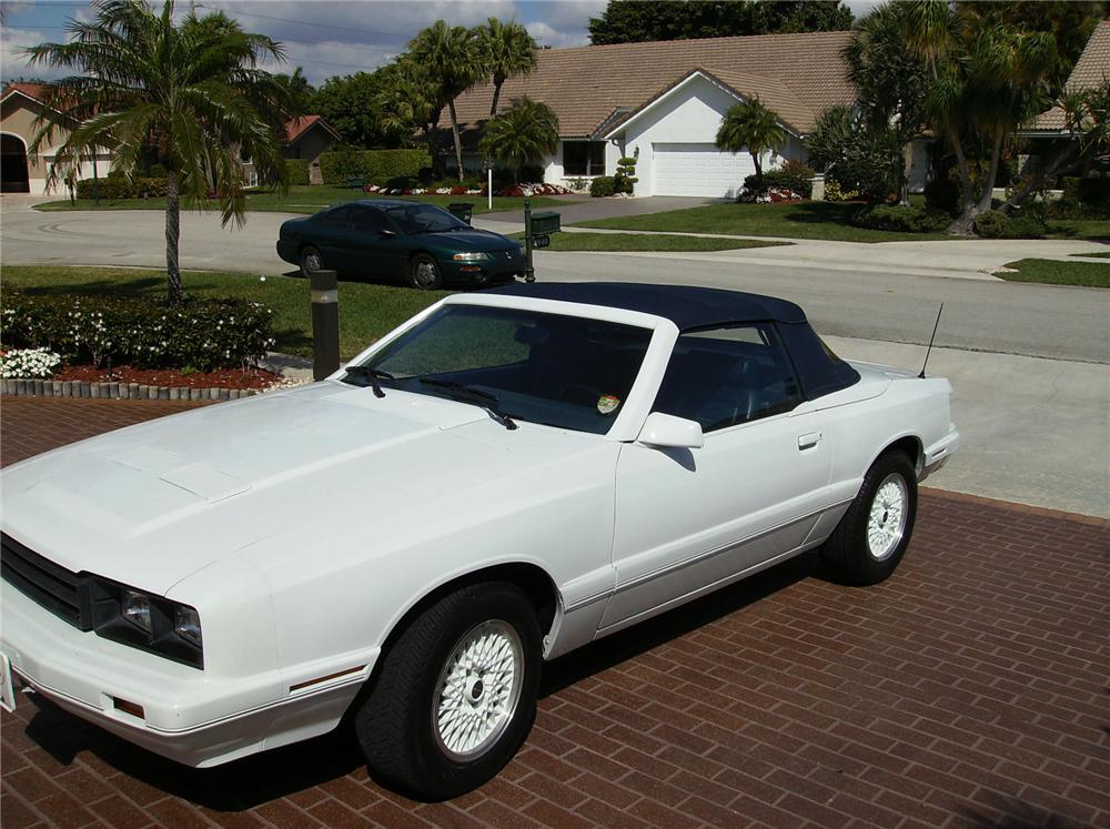 1986 MERCURY A.S.C. MCCLAREN CONVERTIBLE