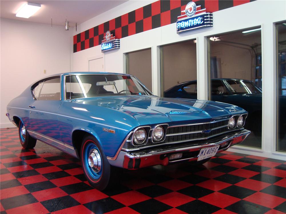 1969 CHEVROLET CHEVELLE MALIBU 2 DOOR COUPE