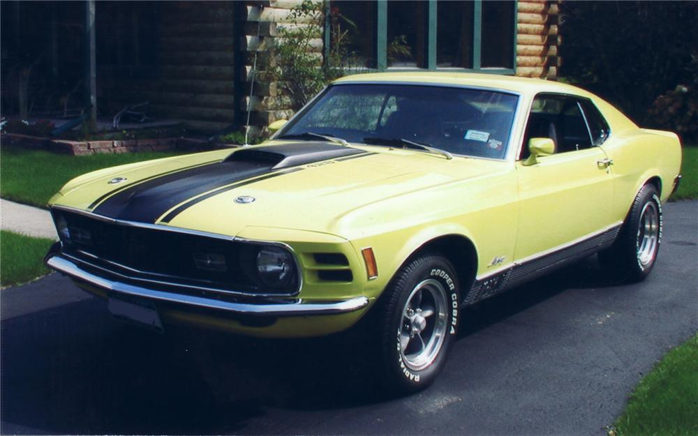 1970 FORD MUSTANG MACH 1 FASTBACK