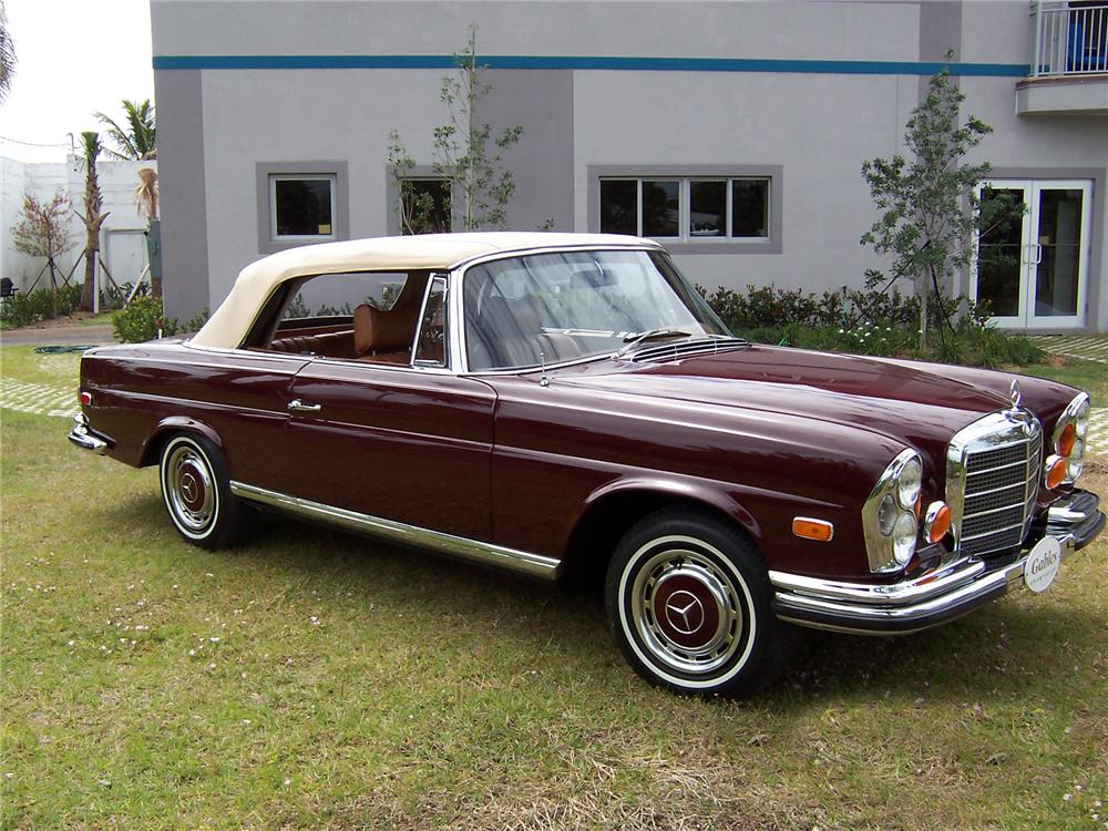 1971 MERCEDES-BENZ 280SE CONVERTIBLE CONVERSION