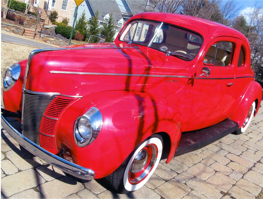 1940 FORD DELUXE CUSTOM 2 DOOR COUPE