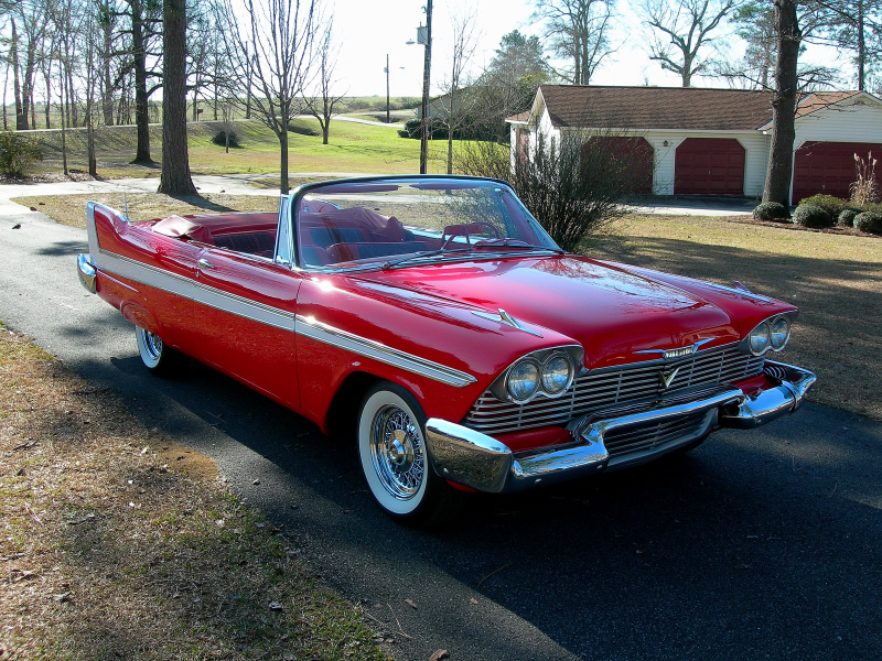 1958 PLYMOUTH BELVEDERE 2 DOOR CONVERTIBLE
