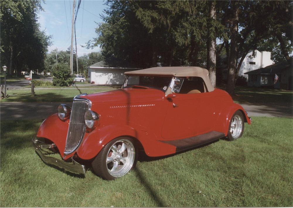 1934 FORD CUSTOM ROADSTER