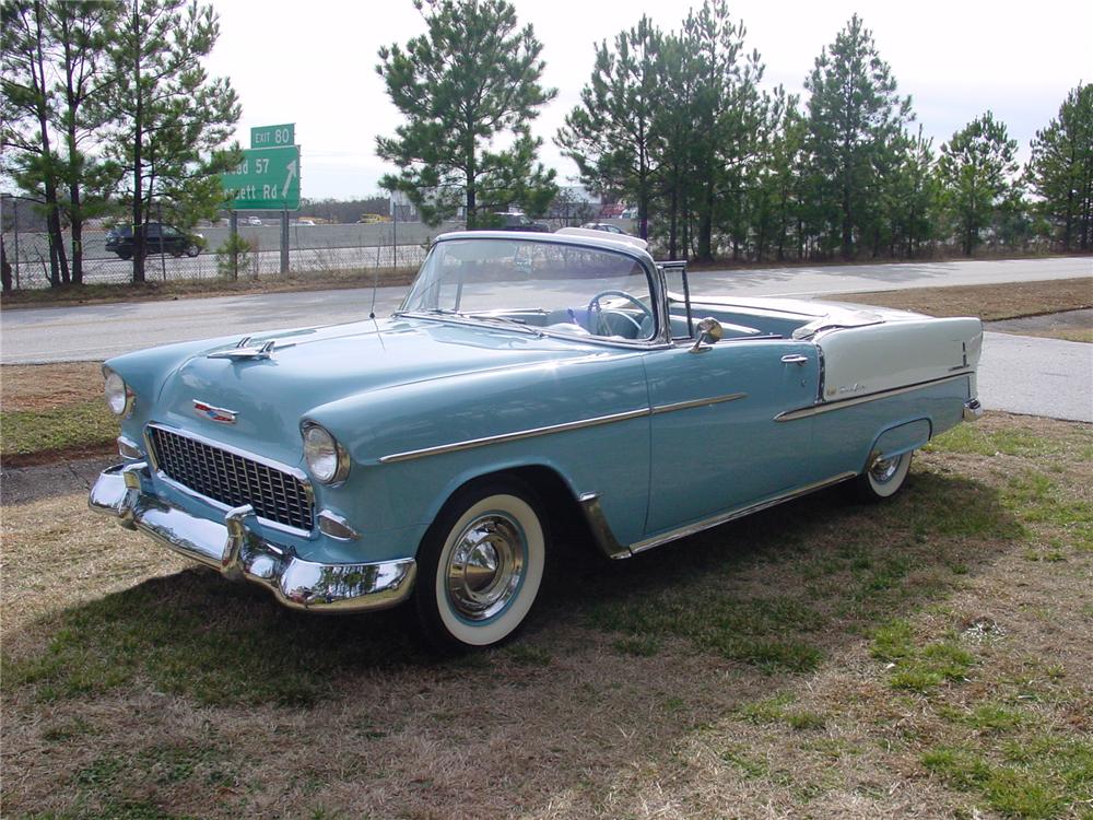 1955 CHEVROLET BEL AIR CONVERTIBLE