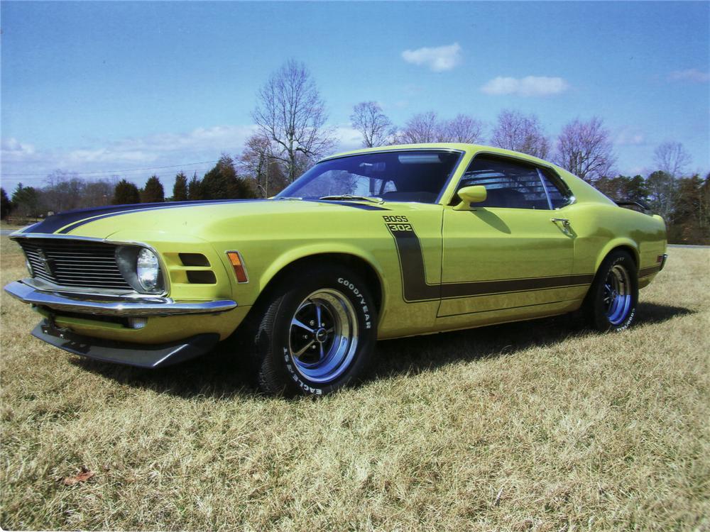 1970 FORD MUSTANG BOSS 302 FASTBACK