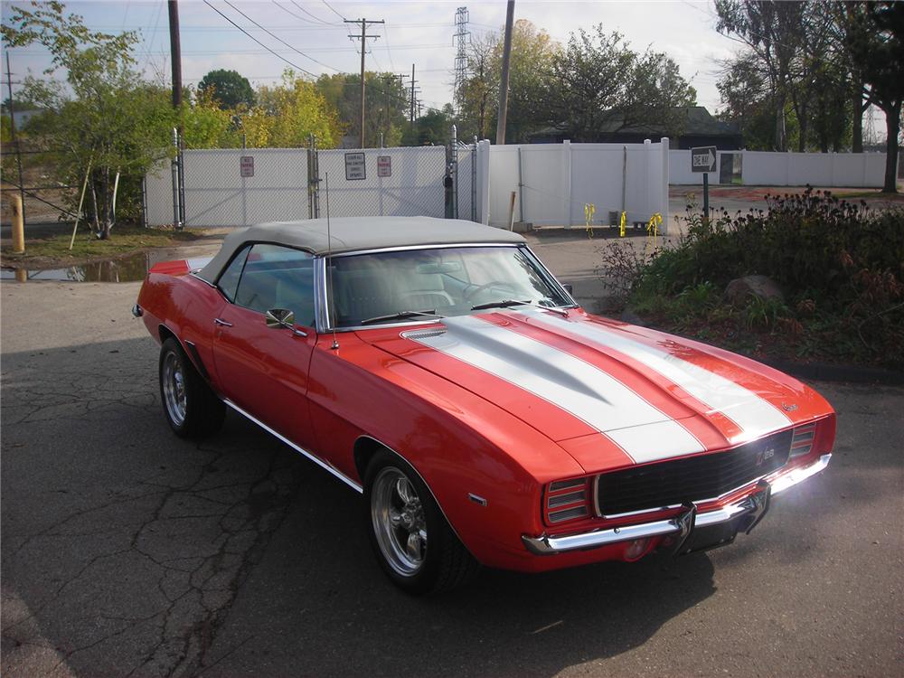 1969 CHEVROLET CAMARO RS/SS CONVERTIBLE RESTO-MOD