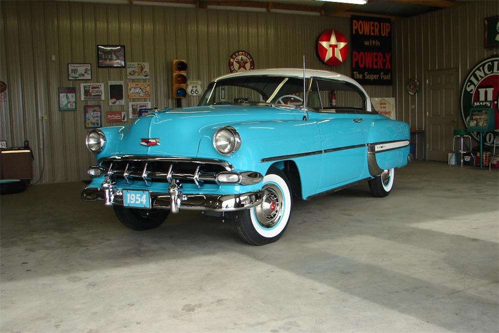 1954 CHEVROLET BEL AIR 2 DOOR HARDTOP SPORTS COUPE