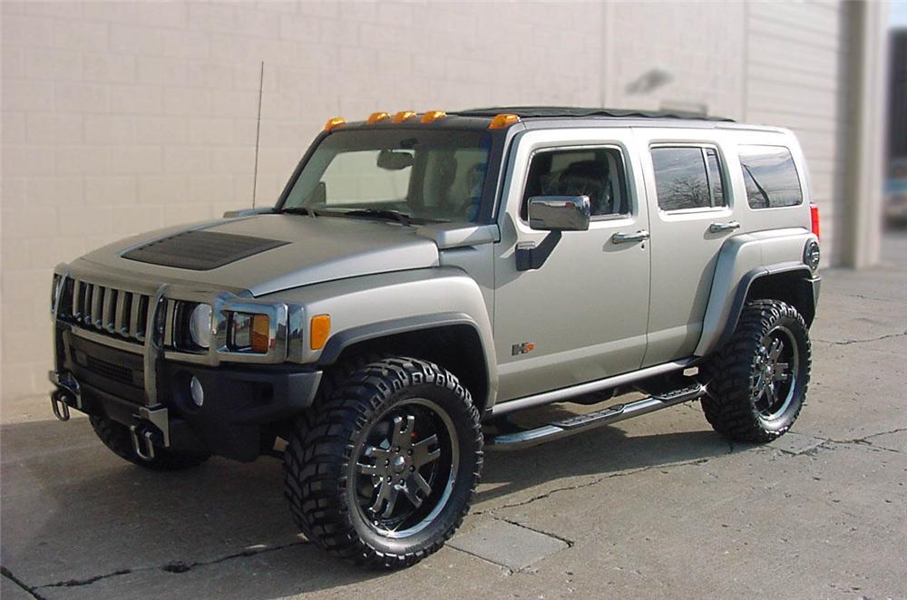 2006 HUMMER H3 CANVAS ROOF SEMA SHOW CAR