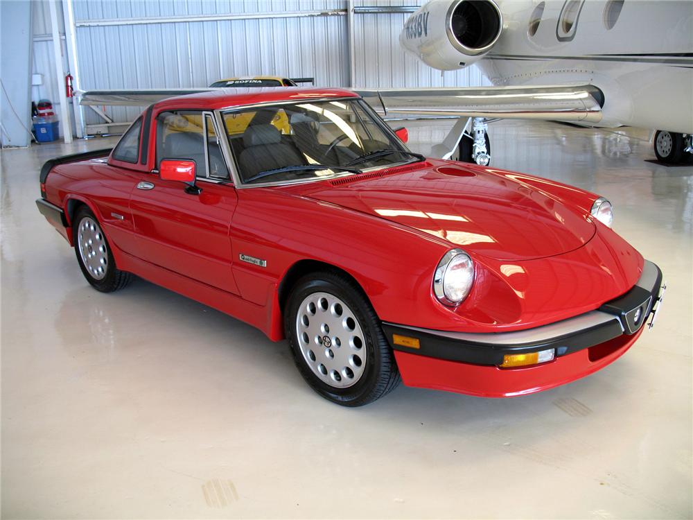 1986 ALFA ROMEO SPIDER CONVERTIBLE
