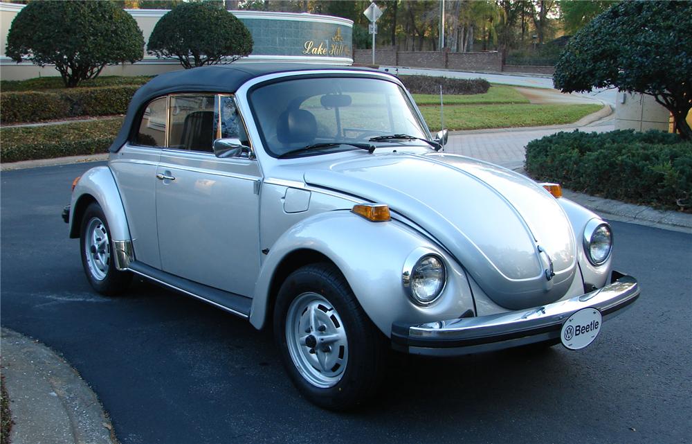 1979 VOLKSWAGEN BEETLE CONVERTIBLE