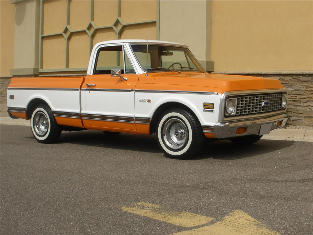 1972 CHEVROLET SHORT BOX PICKUP