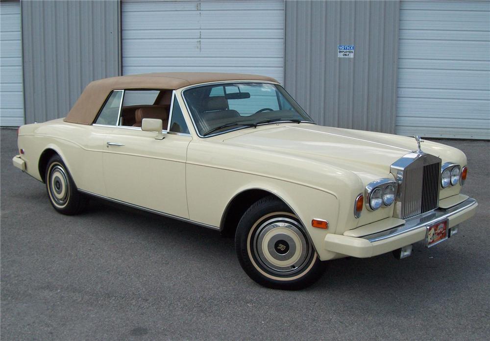 1987 ROLLS-ROYCE CORNICHE II CONVERTIBLE