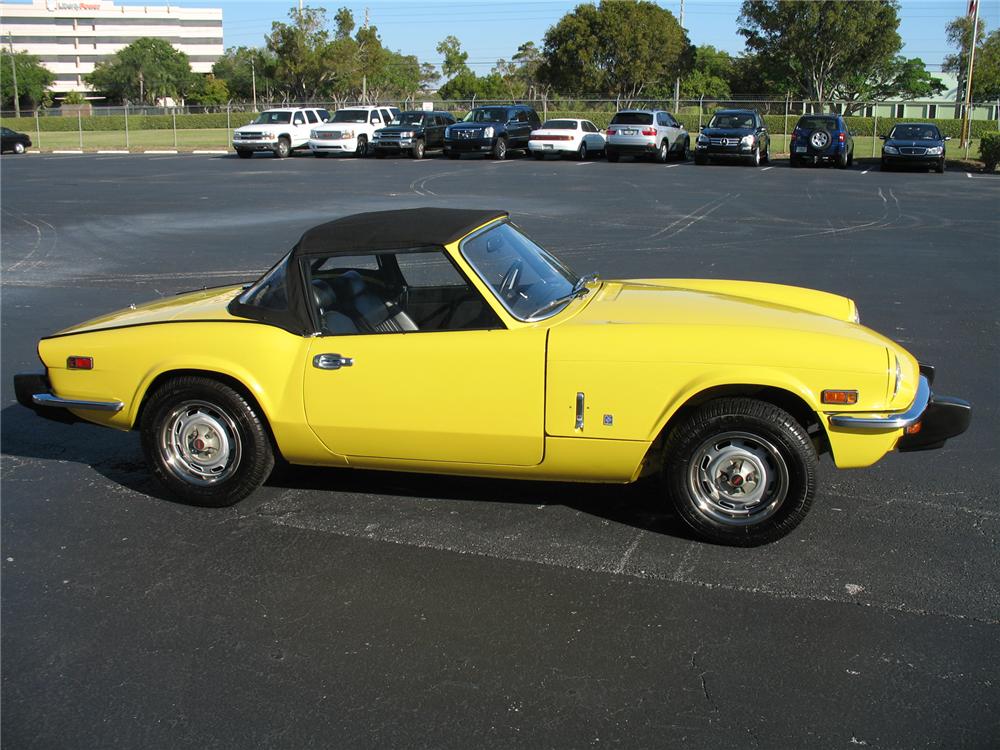 1975 TRIUMPH SPITFIRE CONVERTIBLE