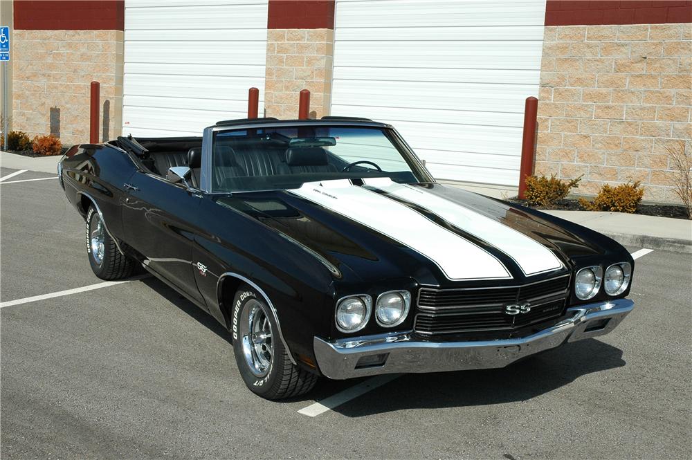 1970 CHEVROLET CHEVELLE 2 DOOR CONVERTIBLE
