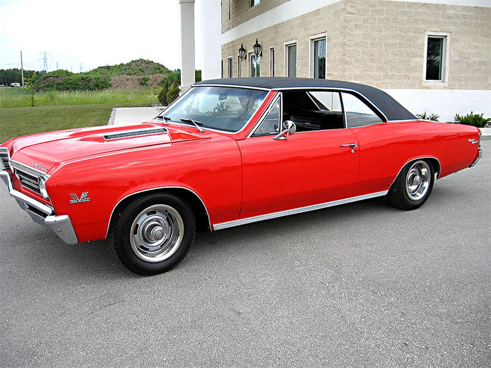 1967 CHEVROLET CHEVELLE SS 396 2 DOOR COUPE