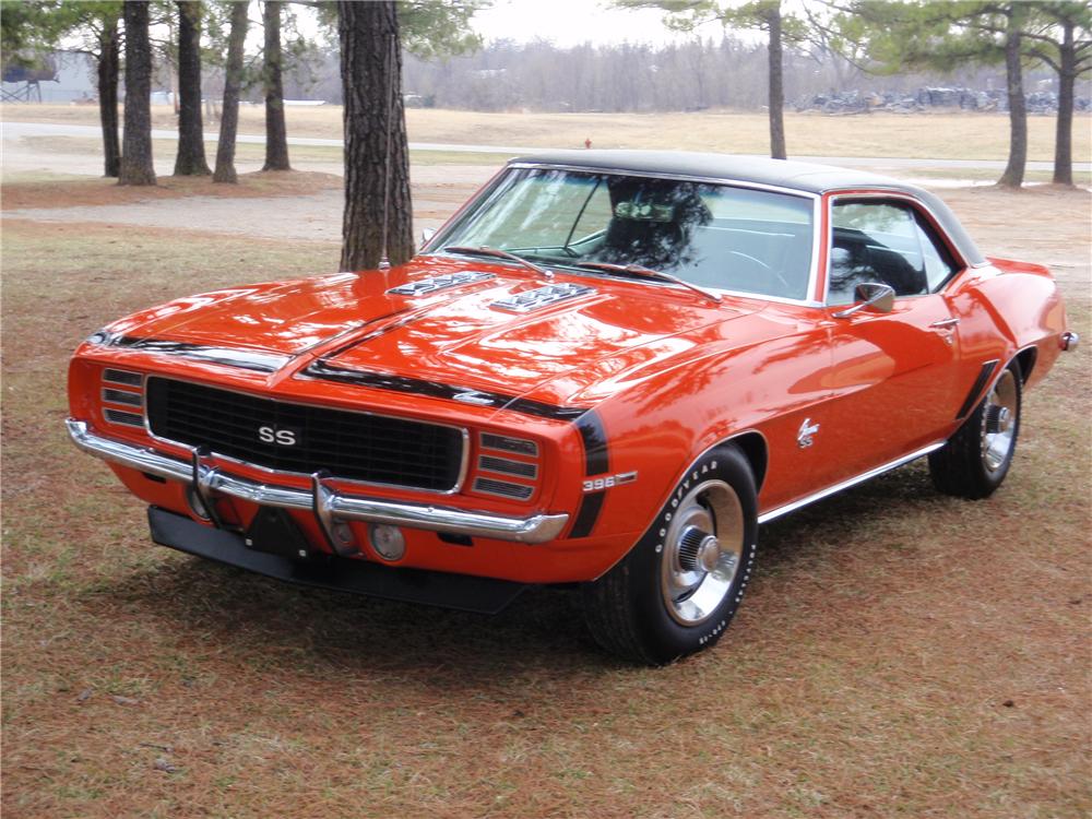1969 CHEVROLET CAMARO RS/SS COUPE
