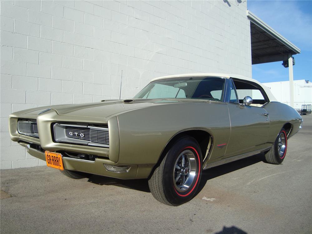 1968 PONTIAC GTO CONVERTIBLE