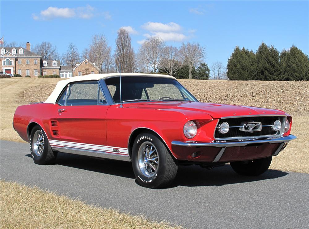 1967 FORD MUSTANG GTA CONVERTIBLE