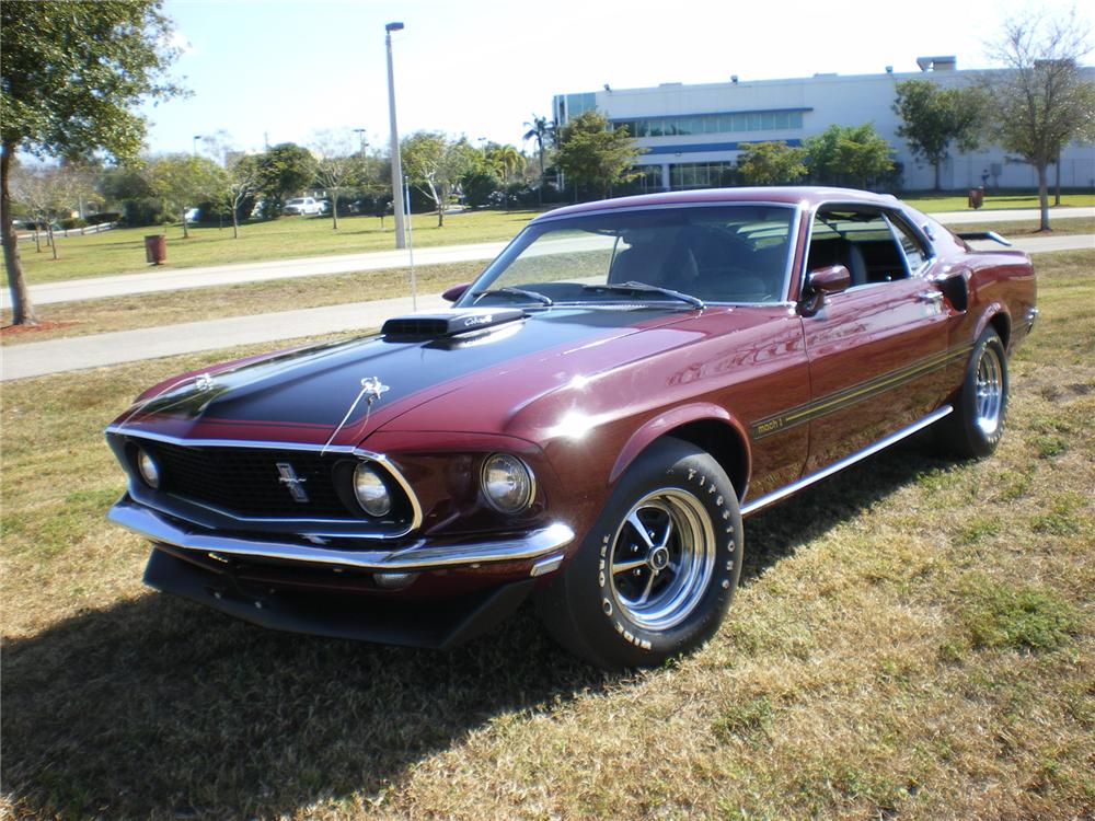 1969 FORD MUSTANG MACH 1 428 SCJ FASTBACK