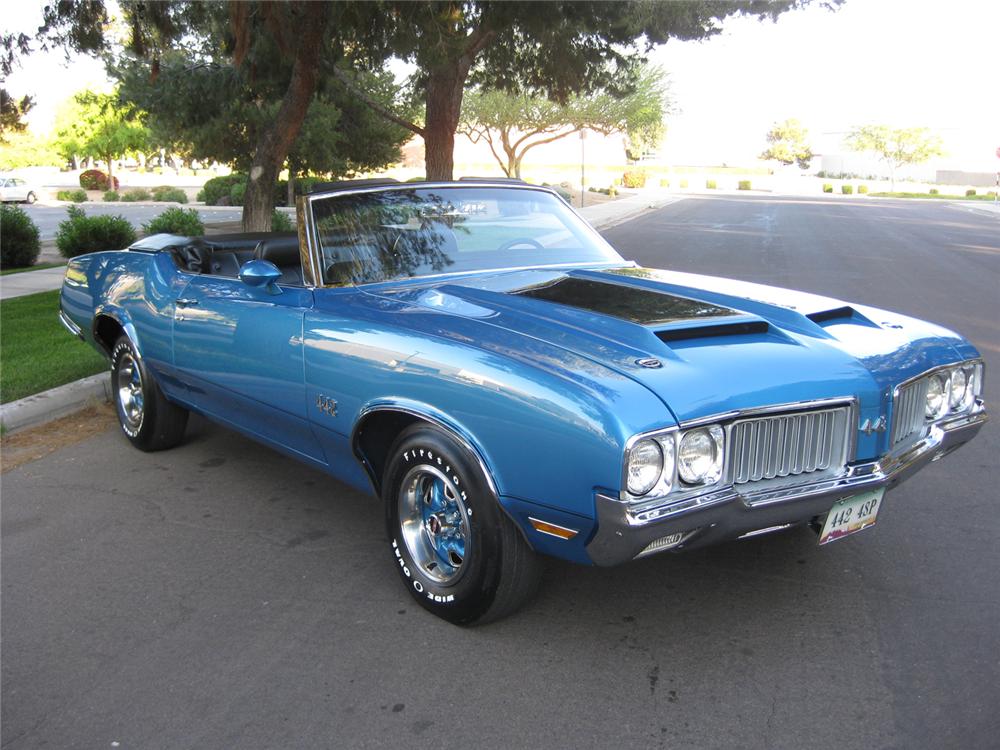 1970 OLDSMOBILE 442 CONVERTIBLE