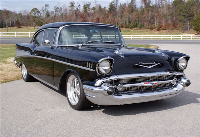 1957 CHEVROLET BEL AIR CUSTOM 2 DOOR HARDTOP