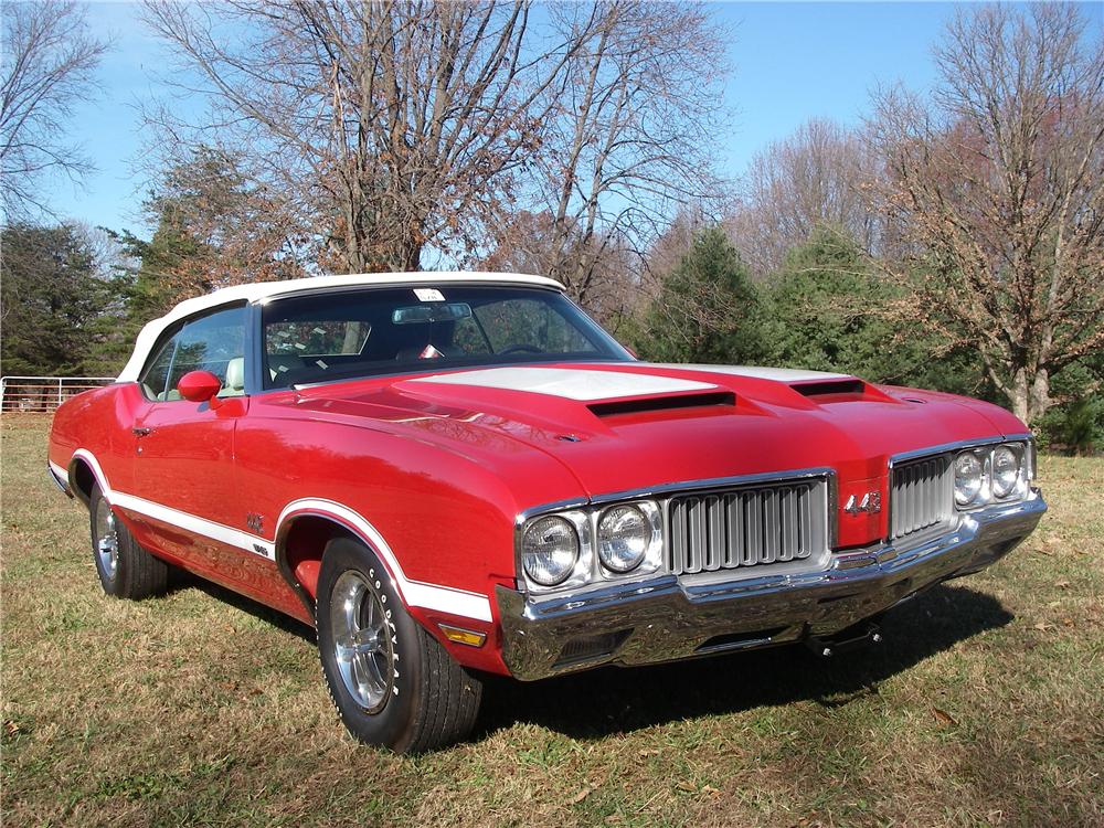 1970 OLDSMOBILE 442 W30 CONVERTIBLE