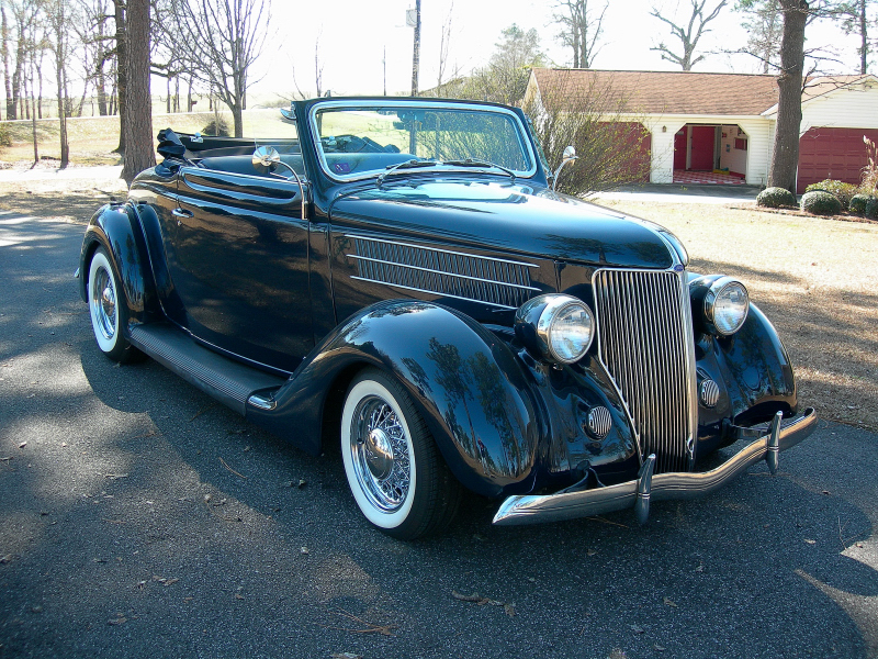 1936 FORD CUSTOM CABRIOLET