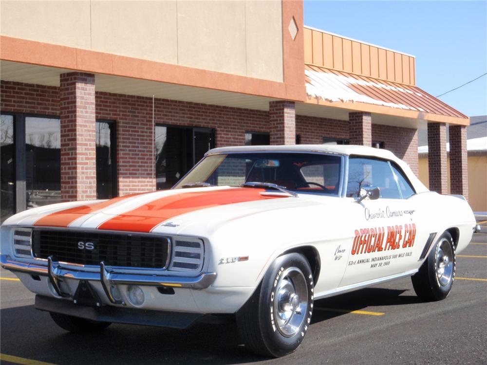 1969 CHEVROLET CAMARO Z-11 CONVERTIBLE PACE CAR EDITION