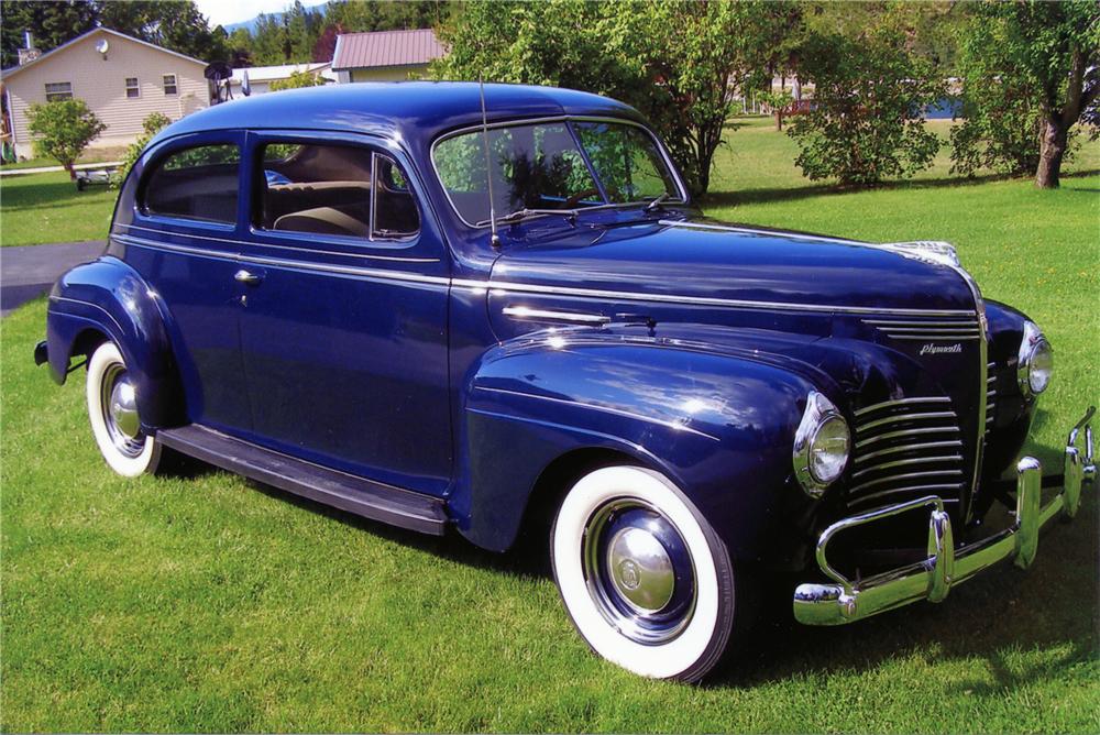 1940 PLYMOUTH DELUXE 2 DOOR SEDAN