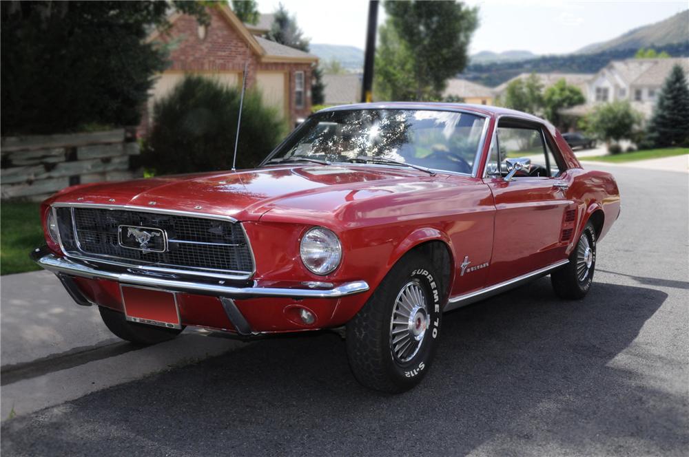 1967 FORD MUSTANG 2 DOOR HARDTOP